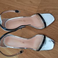Дамски сандали на ток 36н, снимка 2 - Дамски обувки на ток - 40608792