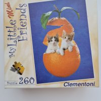 Пъзел с котки Clementoni, снимка 1 - Пъзели - 32344589