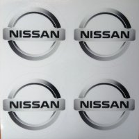 Стикери за джанти/тасове Нисан Nissan  Налични са и за Мерцедес БМВ Ауди Фолксваген Волво Тойота Рен, снимка 1 - Аксесоари и консумативи - 35434017