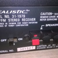 realistic sta-20 stereo receiver-внос франция, снимка 14 - Ресийвъри, усилватели, смесителни пултове - 26694156
