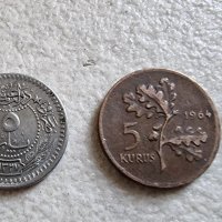 Монети. Турция. Турски лири. 6 бройки., снимка 2 - Нумизматика и бонистика - 38243560