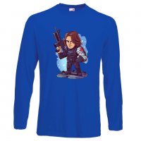 Мъжка тениска Marvel Winter Soldier  Игра,Изненада,Подарък,Геймър,, снимка 8 - Тениски - 36791855