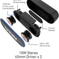 Нова! - VTIN R4 Bluetooth speaker - Пълен комплект!, снимка 3 - Bluetooth тонколони - 40404089