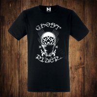 Мъжка тениска с щампа Ghost Rider , снимка 1 - Тениски - 26474527
