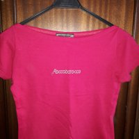 Дамска блуза по-къса Roccobarocco, снимка 1 - Тениски - 28933693