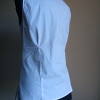 ARMANI JEANS бяла риза без ръкав размер М, снимка 3 - Ризи - 26218129
