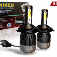  NIKEN LED крушки Н4, 12V-24V, оригинални, снимка 1 - Аксесоари и консумативи - 38359750
