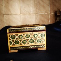 дървена кутия за бижута, снимка 6 - Антикварни и старинни предмети - 28241288