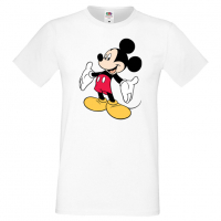 Мъжка тениска Mickey Mouse 7 Подарък,Изненада,Рожден ден, снимка 9 - Тениски - 36576508