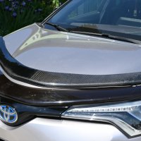 Карбонов протектор за капака TOYOTA CHR, снимка 1 - Аксесоари и консумативи - 36819572