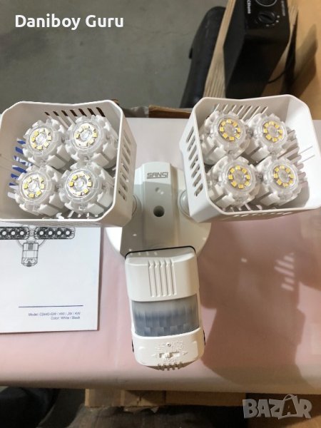 Sansi C2440-HW LED сензор за движение за домашна сигурност Външно осветление Водоустойчиво 36W, снимка 1
