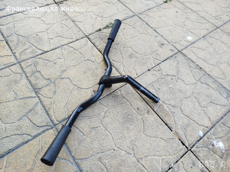 Кормило с лапа за отвор 22.2 за велосипед , снимка 1