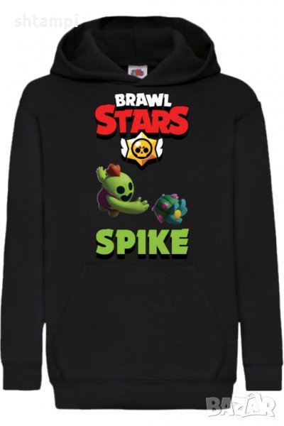 Детски Суитчър/Суитшърт Spike 2,Brawl Stars,Игра,Подарък,Изненада,Забавление,Рожден Ден, снимка 1
