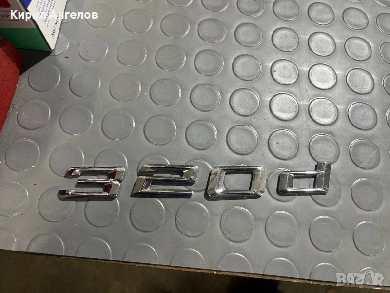 Баджа 320d на багажника за BMW E46, снимка 1