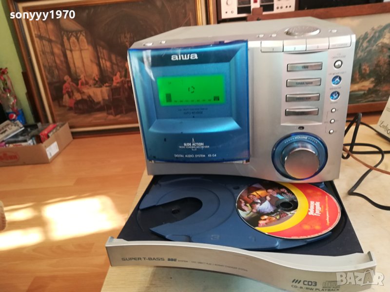 aiwa cd tuner deck amplifier 2812230935LNVR, снимка 1