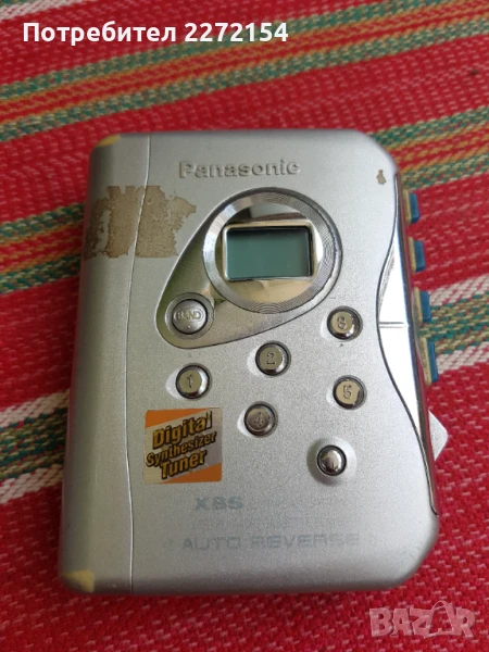 Уокмен с радио и реверс PANASONIC , снимка 1