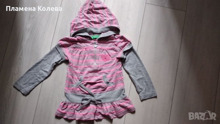 Туника Cichild с качулка 98см, снимка 1