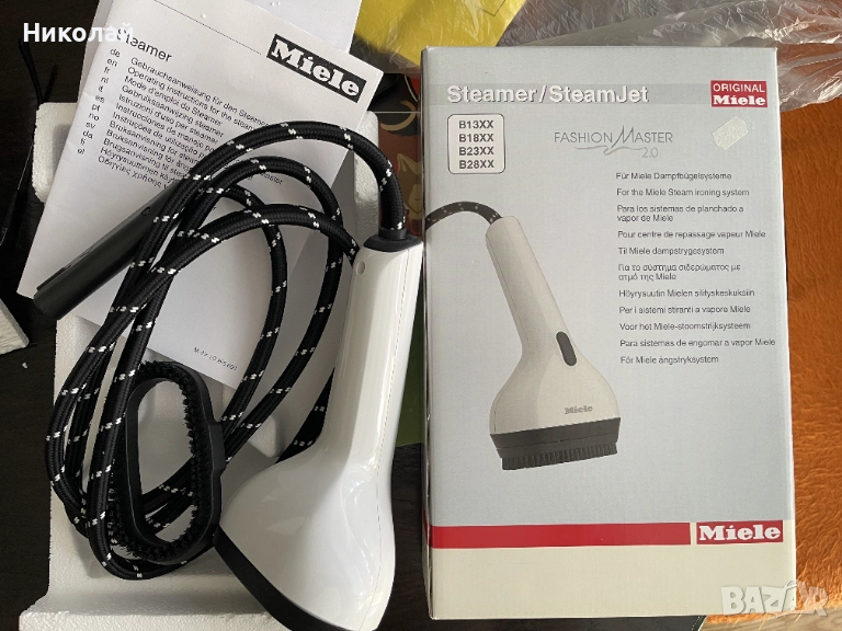 Система за гладене Miele Fashion master с пара steamjet, снимка 1