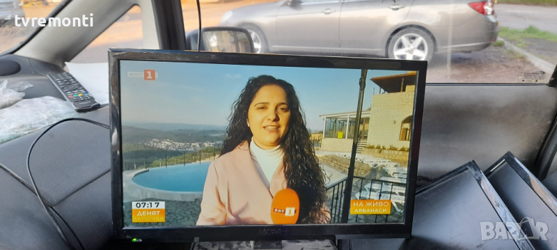 Телевизор на 12в за автомобил  с цифров тунер, снимка 1