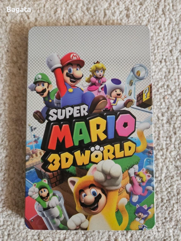 Super Mario 3D World Nintendo Switch Limited Steelbook (само метална кутия, без игра), снимка 1