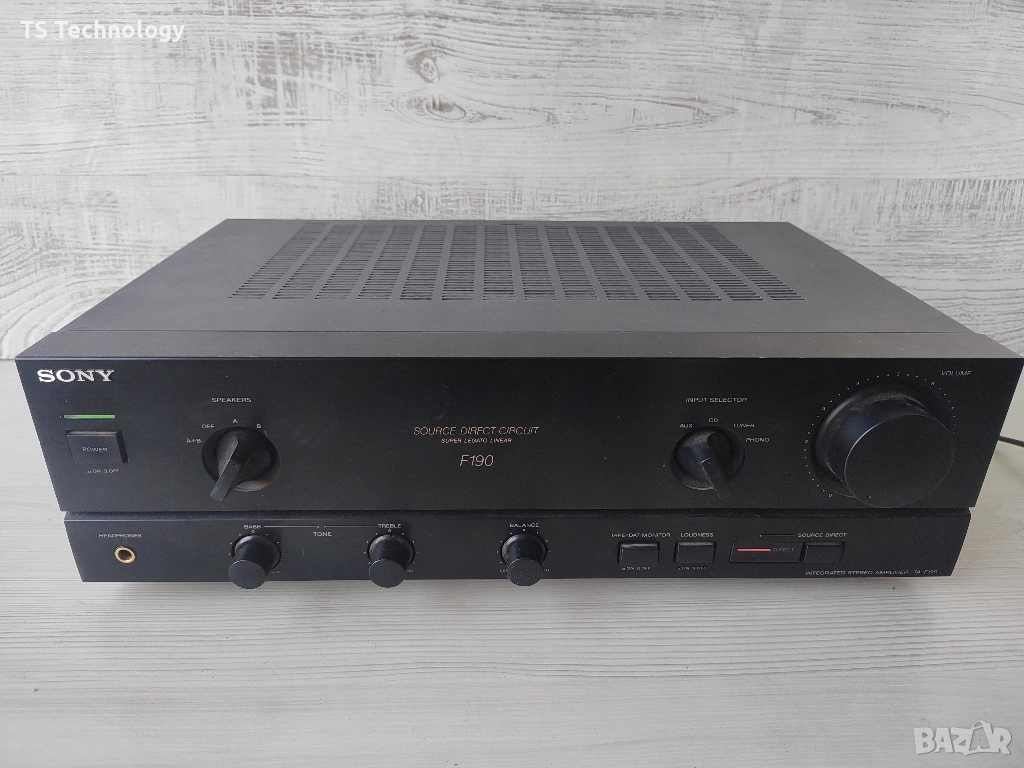 Японски усилвател SONY TA-F190, снимка 1