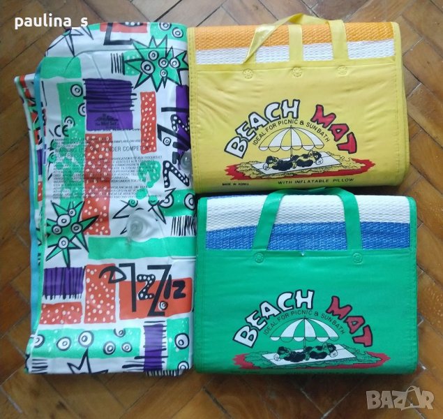 Нов надуваем дюшек и рогозки за плаж , снимка 1