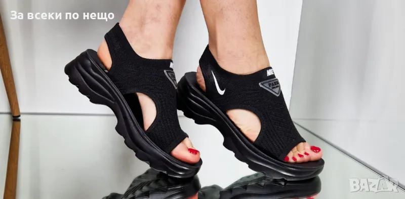Nike Дамски Черни Сандали Найк Код P599, снимка 1