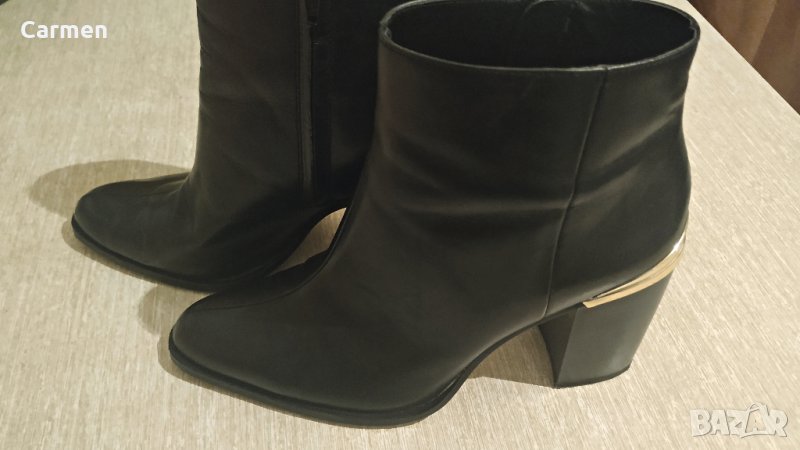 ZARA боти от естествена кожа, снимка 1