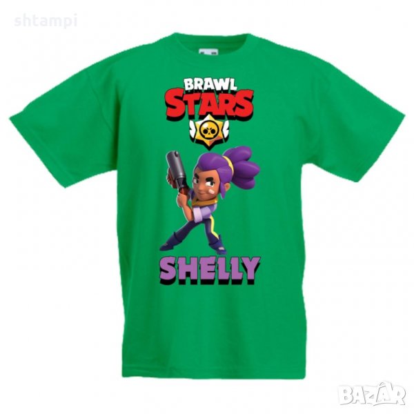 Детска тениска Shelly 4 Brawl Stars, снимка 1