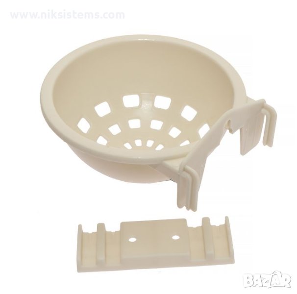 Пластмасово гнездо с куки за Канари и други птици, Арт. № 30138, снимка 1