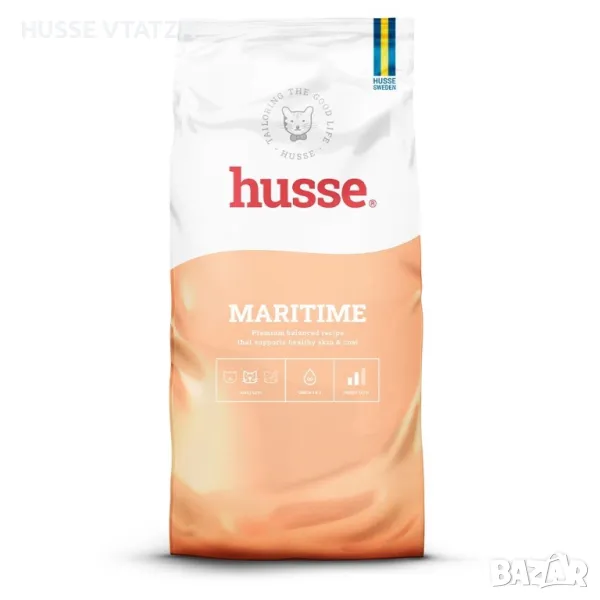 Храна за Котки Husse MARITIME 10 кг. , снимка 1