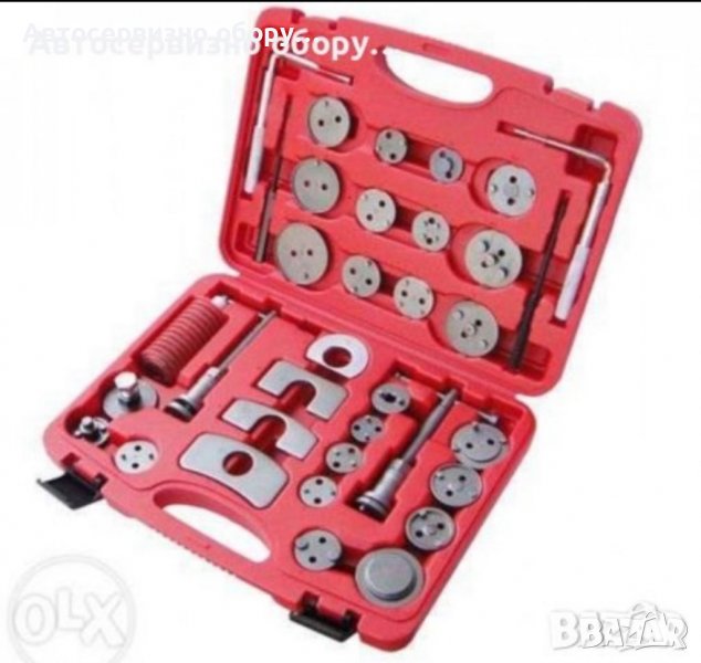 Комплект за сваляне на спирачни цилиндри с ляво и дясно въртене 35ч., снимка 1