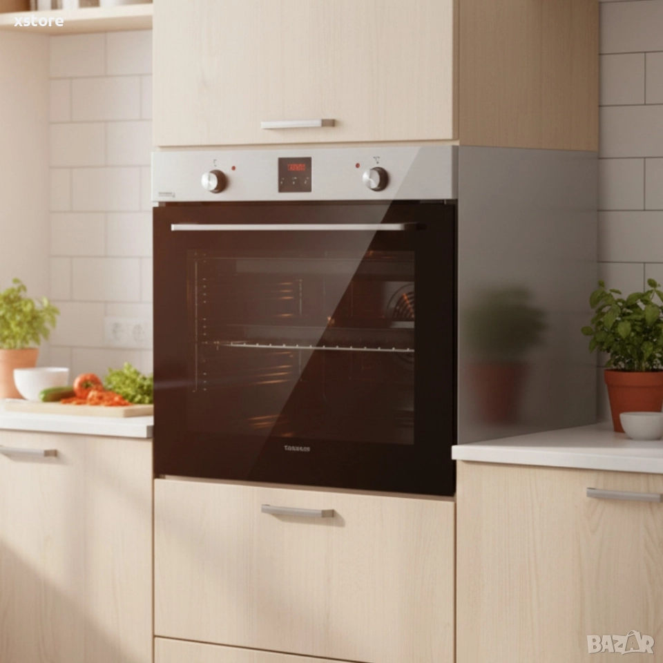 Фурна за вграждане Taurus HM778IXD – 78 L, 2600 W, 9 функции, WaterSteam Clean, с дефект, снимка 1