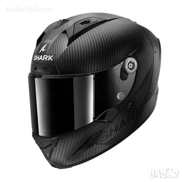 Топ Цена Мото Каска за мотор SHARK AERON FULL CARBON BLACK Glos, снимка 1