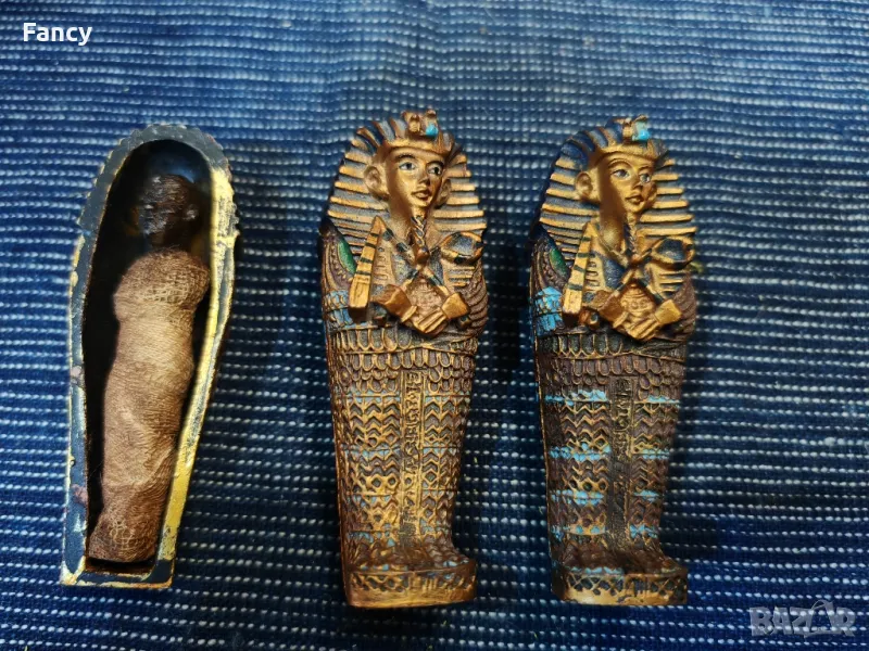 Декорация египетски саркофаг 3 бр, снимка 1