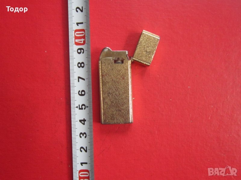 Позлатена запалка Слим, снимка 1