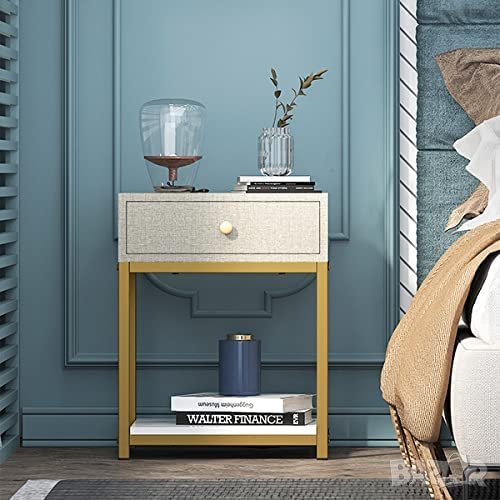 Мултифункционално шкафче / нощно шкафче / помощна масичка FJGS-ST07GR, снимка 1