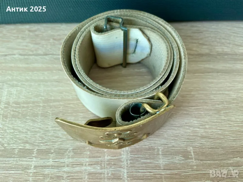 Морска катарама СССР, месинг, снимка 1