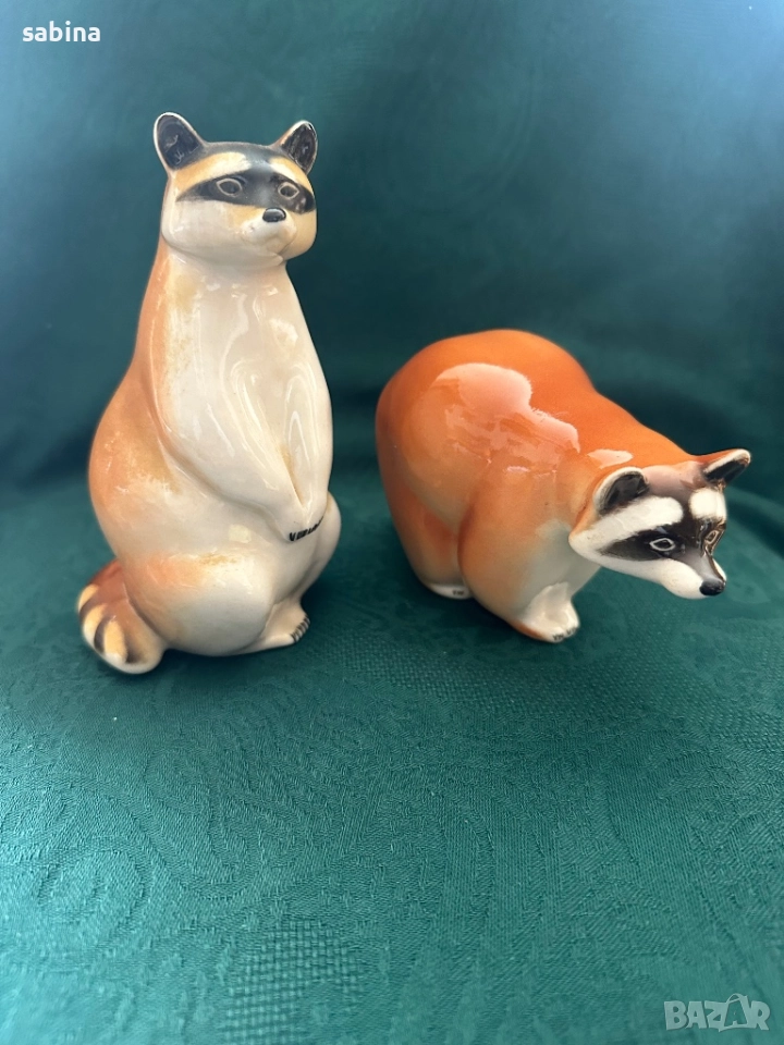 Статуетка „Енот“. ЛФЗ „Ломоносов, снимка 1