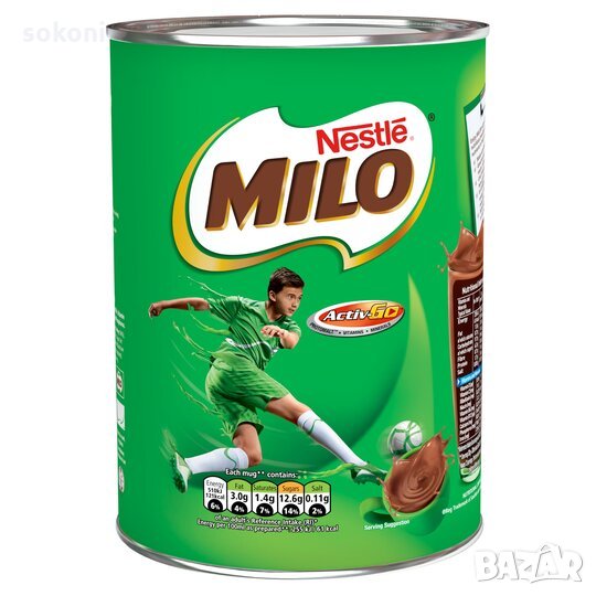 Nestle Milo Malt Drink Mix / Нестле Мило 400гр; Шоколадова Mалцова , снимка 1