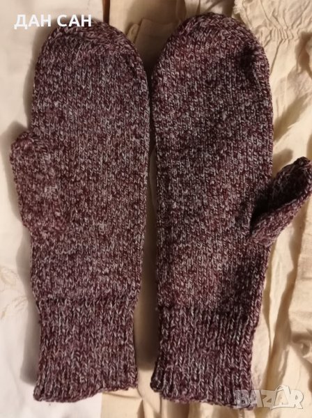 ръчно плетени ръкавици вълна, снимка 1