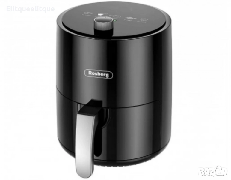 Фритюрник, 1200W, 2.5л. до 200°C, Черен, снимка 1