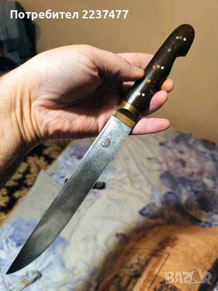 капански нож на Евгени таралежа , снимка 1