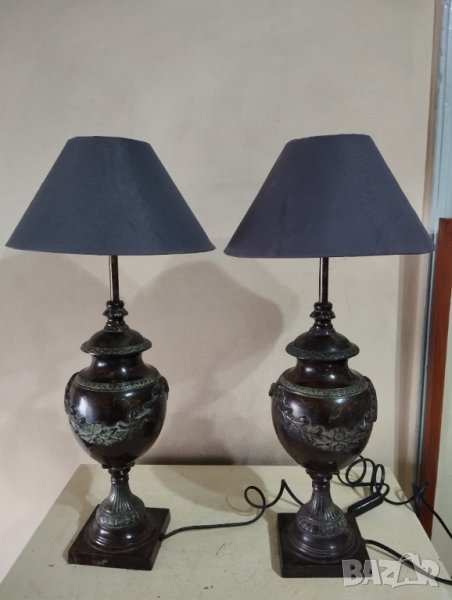 Две бароково настолни лампи-комплект, снимка 1