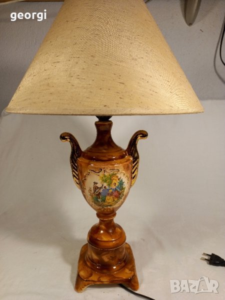 италианска порцеланова нощна лампа Ромео и Жулиета , снимка 1