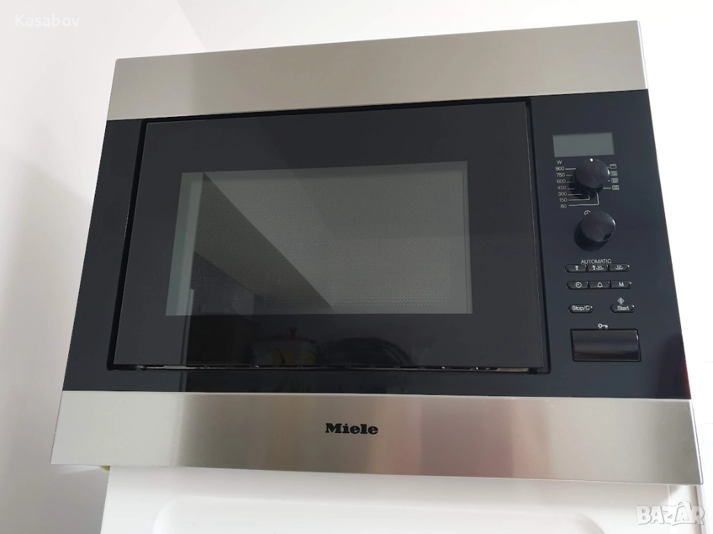 XL - 26L - Miele Микровълнова Фурна с Грил за вграждане, снимка 1