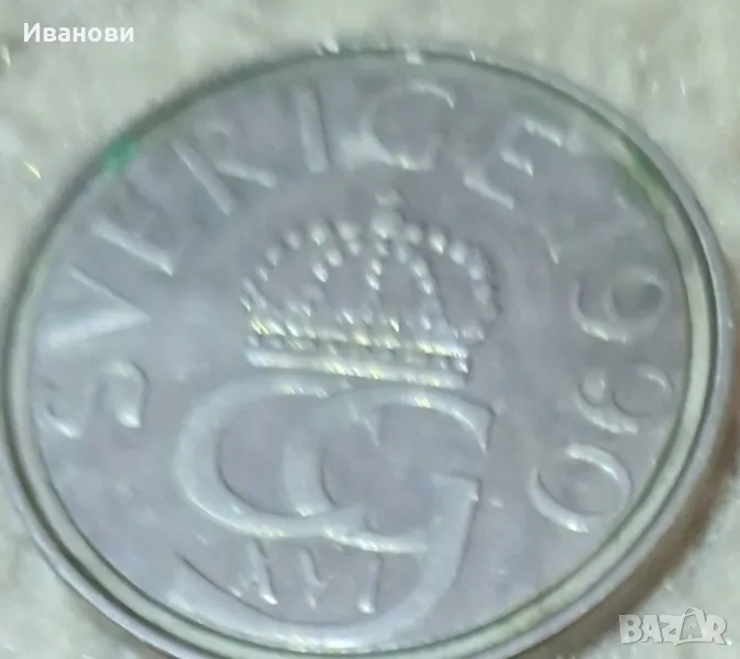 5 Kронор, Швеция, 1990, снимка 1