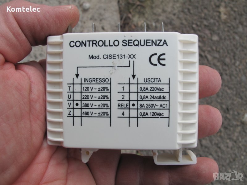 Контролер за последователноста на фазите защита  CISE 131-XX, снимка 1
