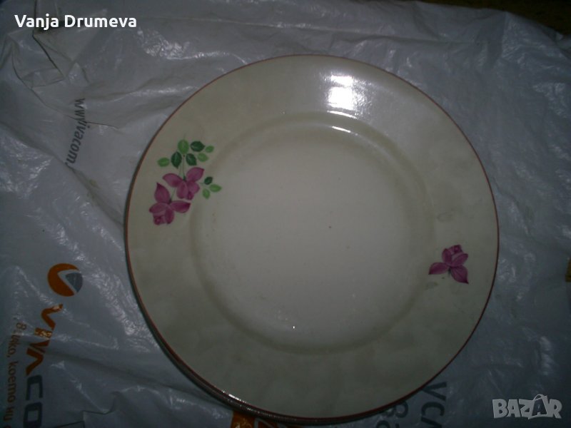 големи порцеланови чинии бг порцелан,неизползвани, снимка 1