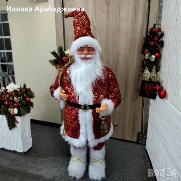 Внеси коледно вълшебство у дома – фигура на Дядо Коледа, снимка 1